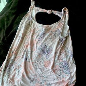 Flower tank top
